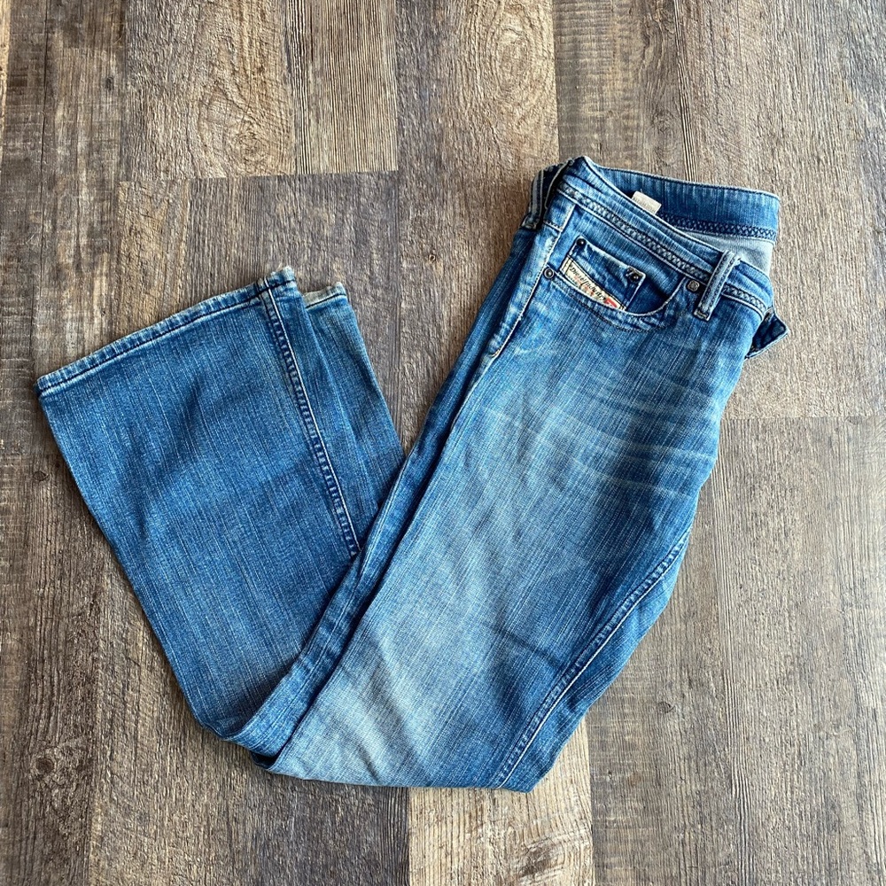Diesel low rise flair jeans size 27